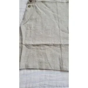 Rylee and Cru linen dress overall light green 6/7y nwt